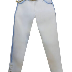 jean pitillo blue diamond – basta y bolsillos con encaje calado