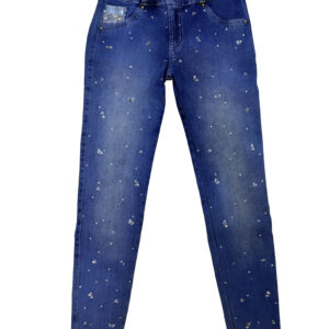 jean pitillo dark blue – lateral de encaje negro y pedrería (copy)